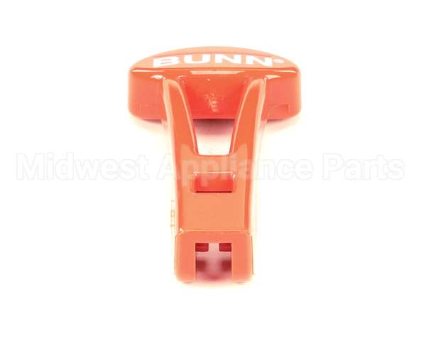 39081.0001 Bunn Handle, Faucet Orange Tf Serv