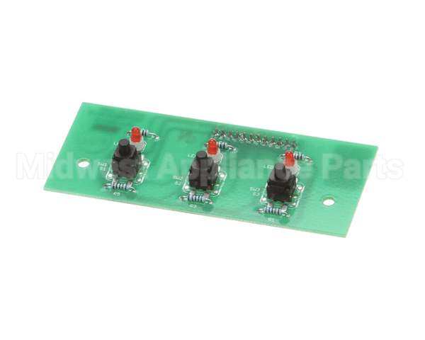 39122 Blodgett Board, 3 Button Pcb