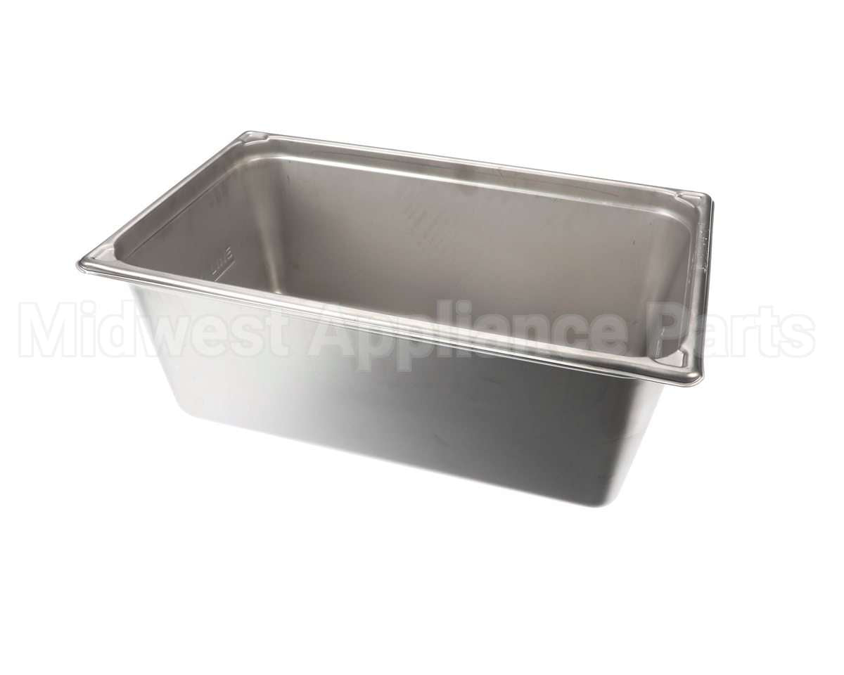39368 Giles Pan, Breading, Ss, 8-In, W/Hole & Emboss