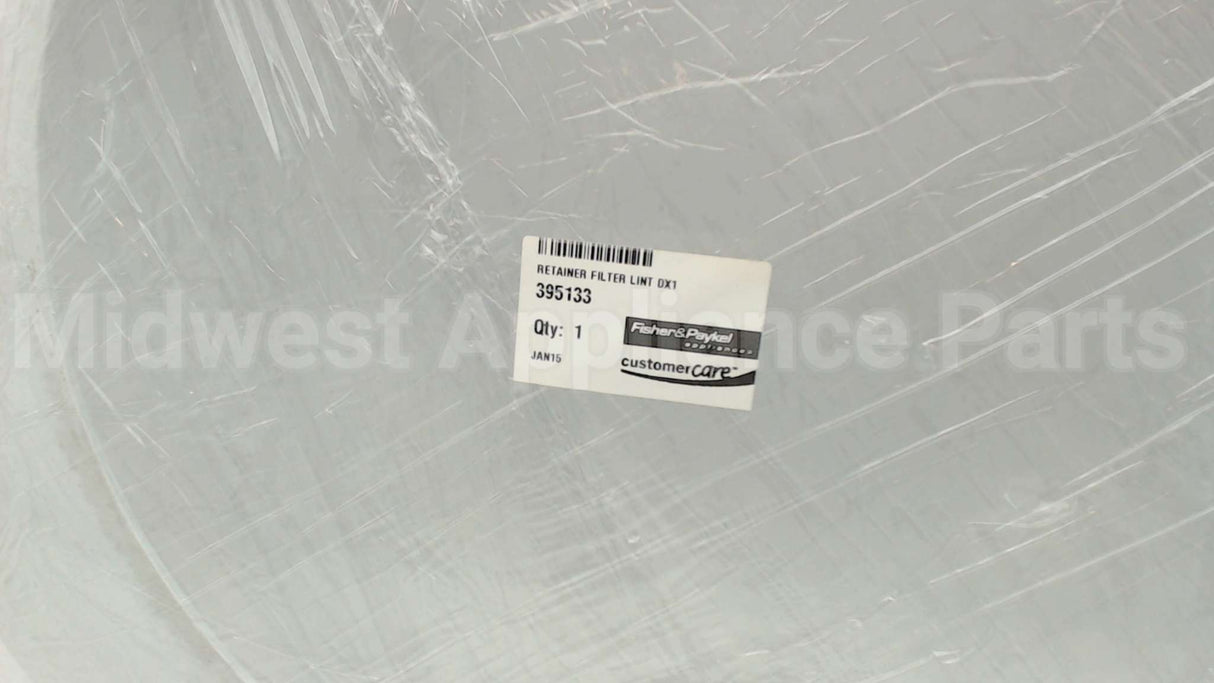 395133 Fisher Paykel Retainer Filter Lint Dx1