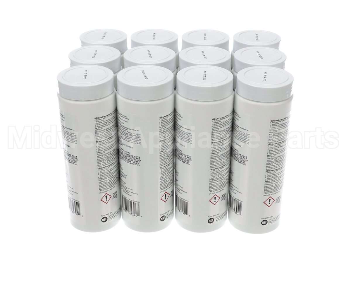 39637.0004 Bunn Cleaner, Brewer Tabz 12/Case