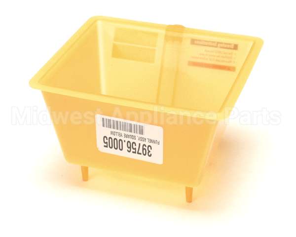 39756.1005 Bunn Kit, Funnel Assembly Sq Yellow