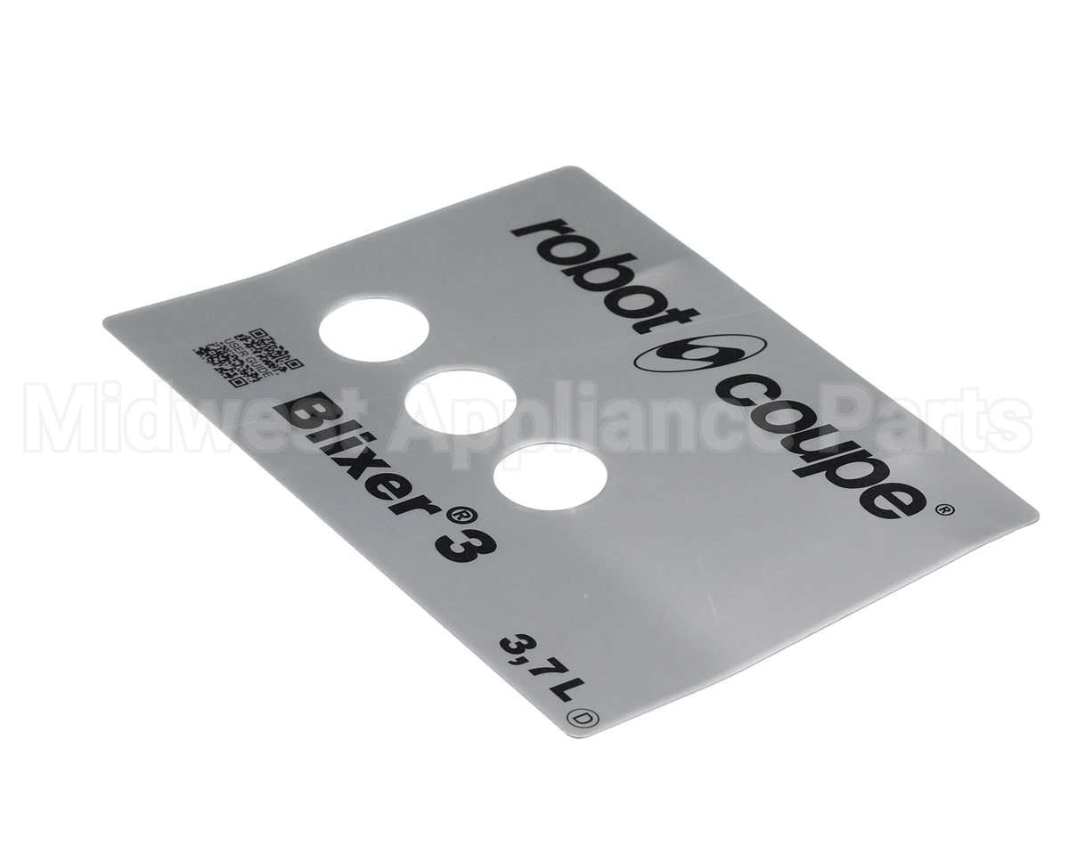 39784 Robot Coupe Front Plate Assembly Blixer3D