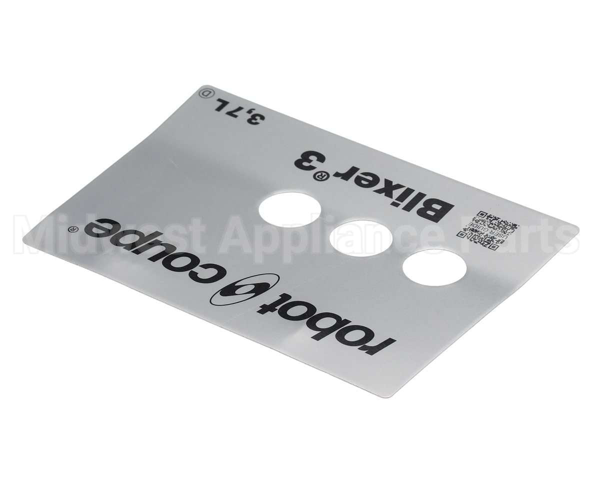 39784.0000 Robot Coupe Front Plate Assembly Blixer3D