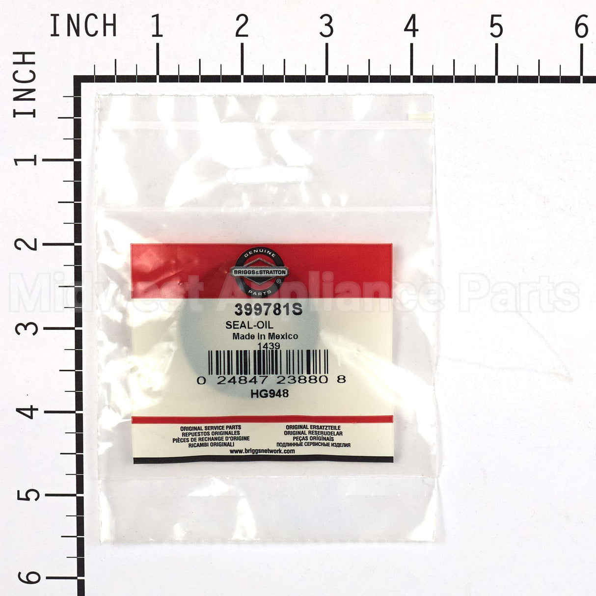 399781S Briggs & Stratton Seal-Oil