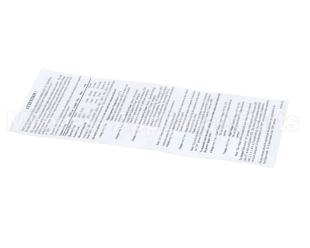 3A2220-01 Hoshizaki Label-Control Board