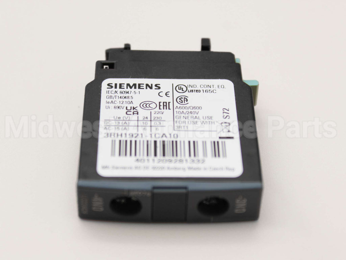 3RH1921-1CA10 Siemens Industrial Controls 1 N/O Aux Contact