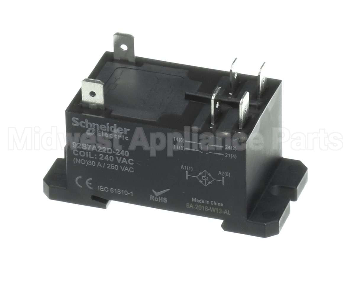 4-150 Continental Refrigeration Relay Dpst-No,30A,220-240Va