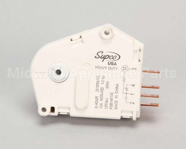 4-960 Continental Refrigeration Timer, Defrost (115V Paragon B1401-00) (
