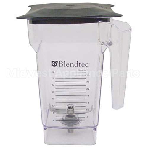 40-609-01 Compatible Blendtec Container Assy Solid Lid