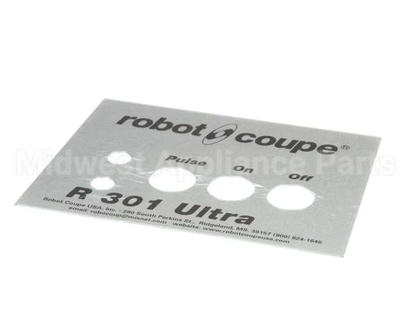 400177 Robot Coupe R3O1U Front Plate