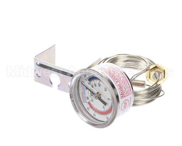40099 Continental Refrigeration Thermometer, Dial (-40 Deg.f To +65 Deg.