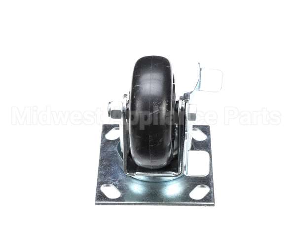 401-492B Beverage Air Caster 3 1/2 W/Brake Plate