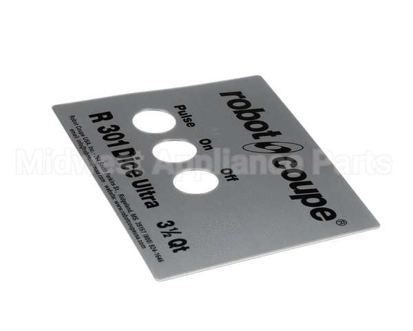 402522 Robot Coupe R301U Dice Front Plate