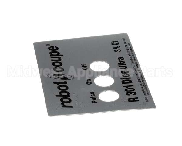 402522 Robot Coupe R301U Dice Front Plate