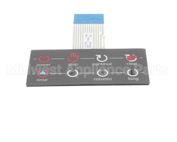 40500.1493 Thermoplan Keyboard Left Function Keys