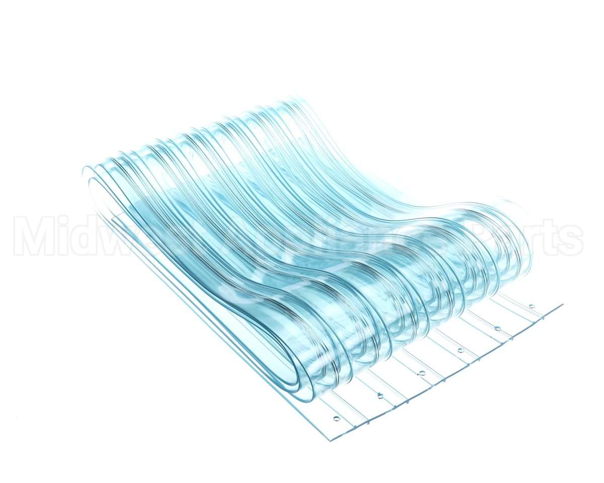 405HD1120125 Kason 12 X 125 Strip Curtain