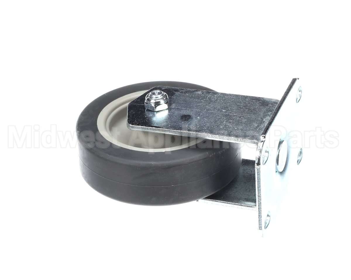 40650 Giles Caster, 5-In, Rigid, Plate Mount