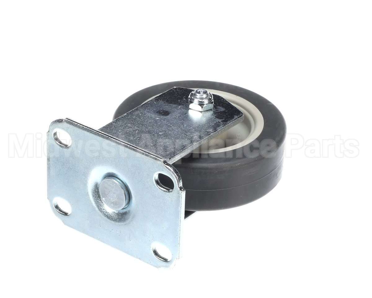 40650 Giles Caster, 5-In, Rigid, Plate Mount