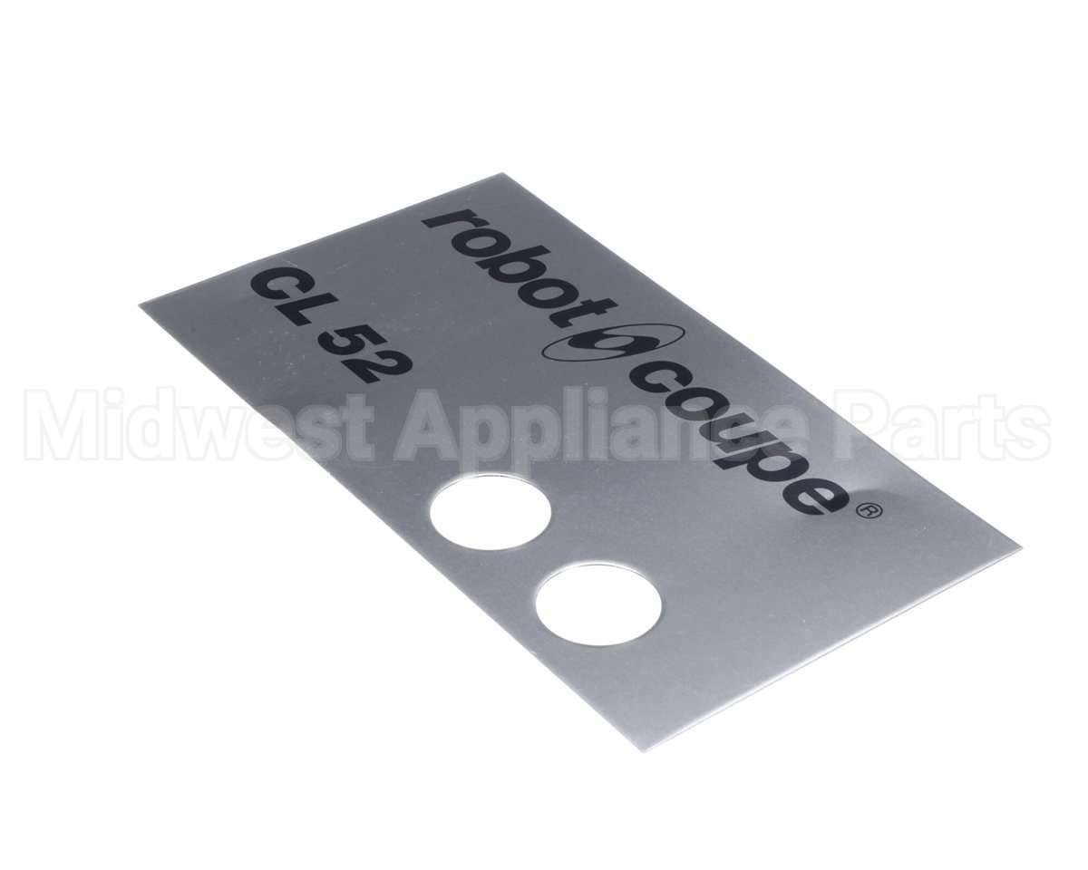 406516 Robot Coupe Cl52 Front Plate