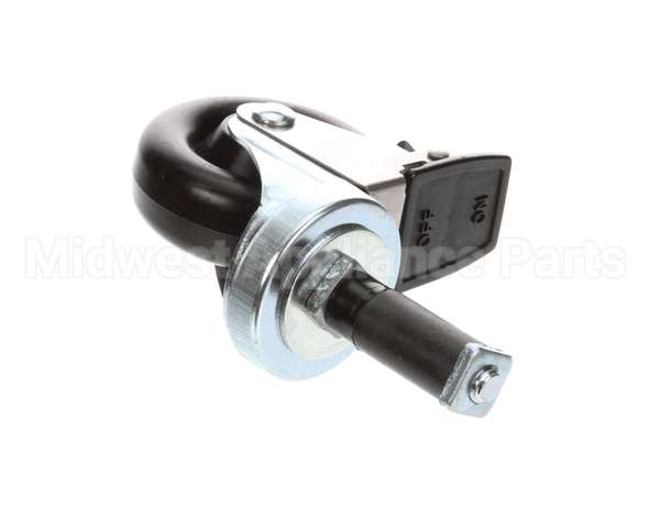 40704 Giles Caster, 4.5-In, Swivel, With Brake, Stem
