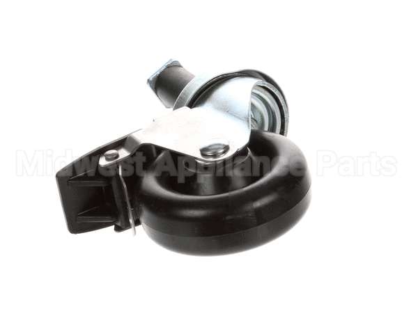 40704 Giles Caster, 4.5-In, Swivel, With Brake, Stem