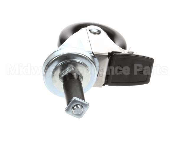 40704 Giles Caster, 4.5-In, Swivel, With Brake, Stem