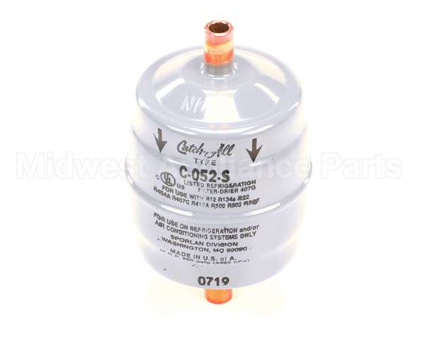 40775 Continental Refrigeration Drier (Liquid Line) C-052S (1/4 Copper C