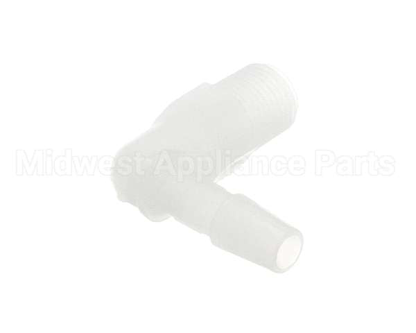 40783.0001 Bunn Elbow,1/8-27 Npt To 1/4 Barb Kynar