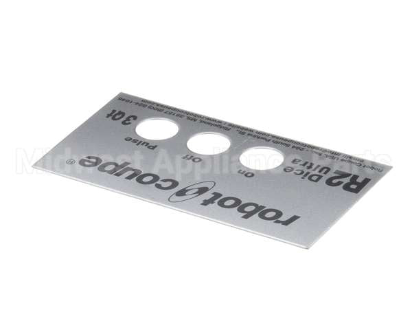 407903 Robot Coupe R2U Dice Front Plate