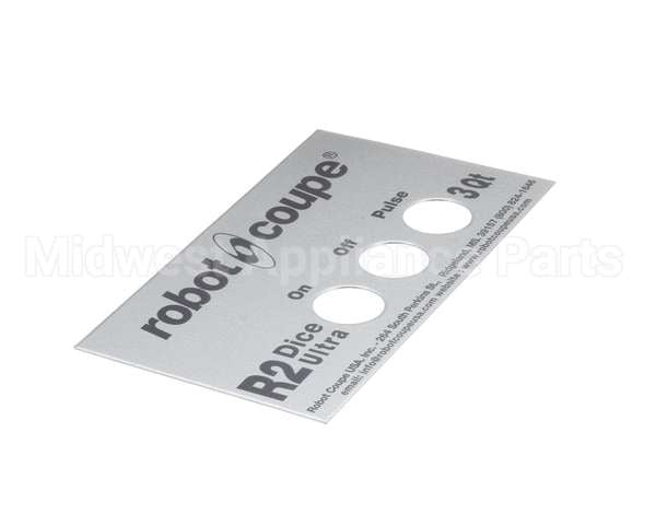 407903 Robot Coupe R2U Dice Front Plate
