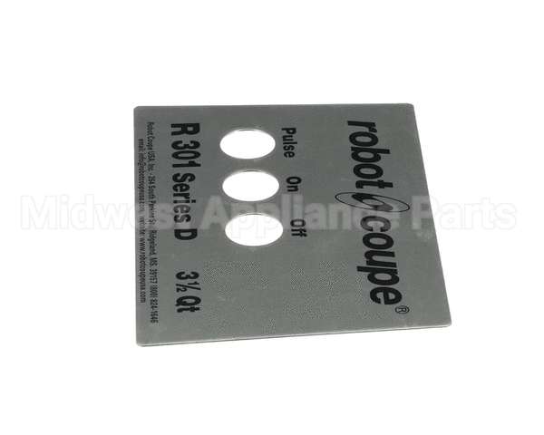 408016 Robot Coupe R301 Series D Front Plate