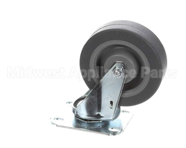 40807 Giles Caster, 5-In, Swivel, Plate Mount