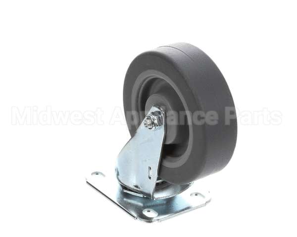40807 Giles Caster, 5-In, Swivel, Plate Mount