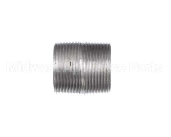 40836 Giles Nipple, 1-1/4 Npt X Close, Black Pipe