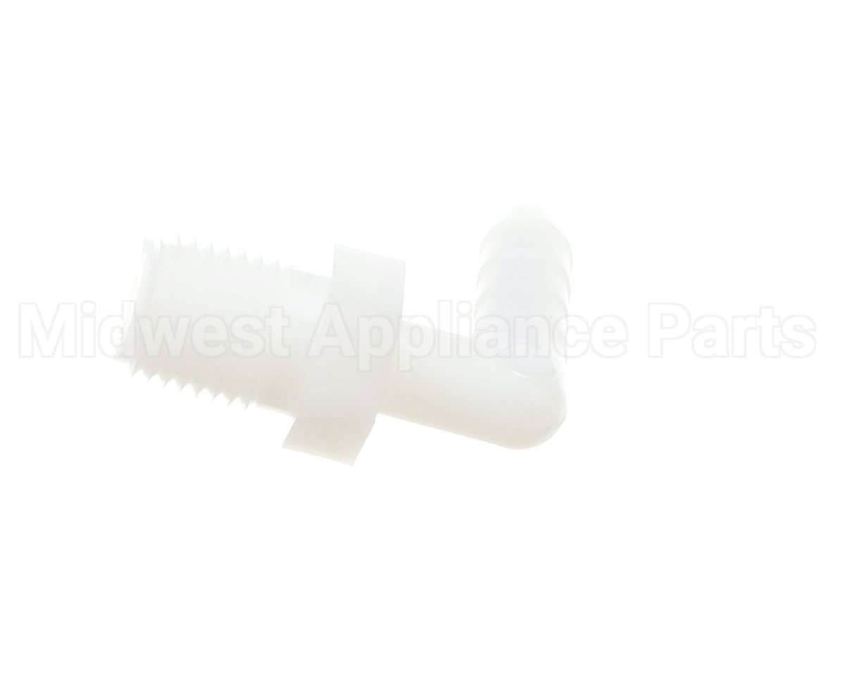 40877 Giles Fitting, 1/4 Barbed, 90-El, Nyl, 1/8 Npt