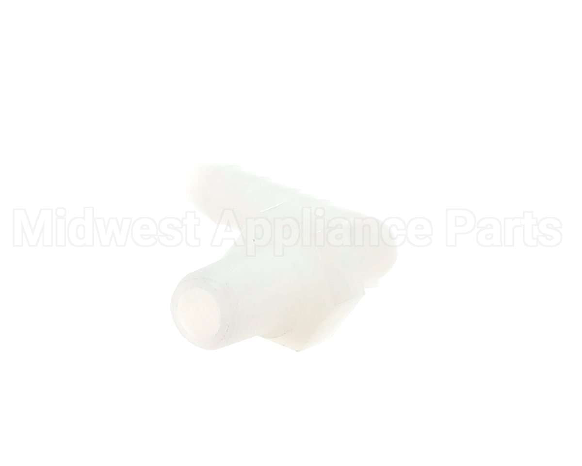 40880 Giles Fitting, 1/4 Barbed, 90-El, Nyl, 1/4 Npt