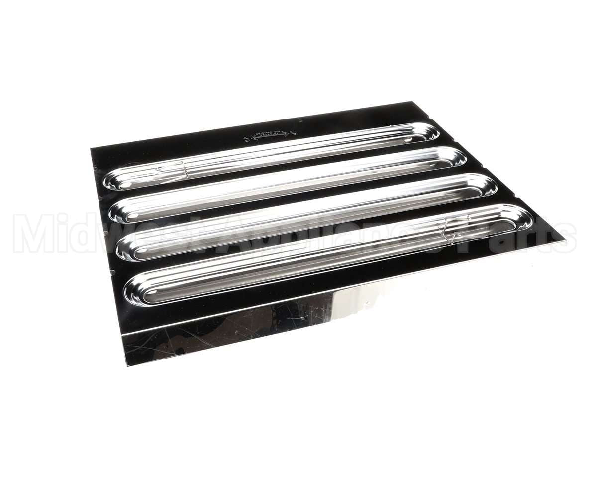 40943 Giles Filter, Baffle, 20 X 16, S/S