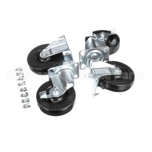 410-00190 Grindmaster Cecilware Casters, Set (2 Fix, 2 Swivel