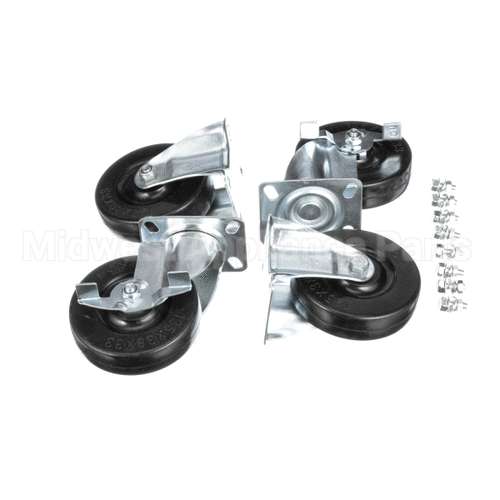 410-00190 Grindmaster Cecilware Casters, Set (2 Fix, 2 Swivel