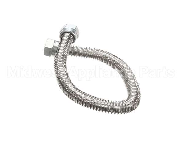 41080 Giles Hose, Corrugated, Ss, 1/2 Id X 20