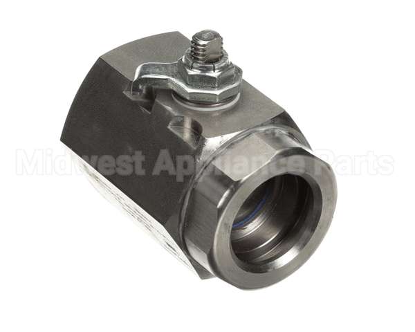 41227 Giles Valve, Ball,1-1/4, S/S, Drain, Eof-Bib