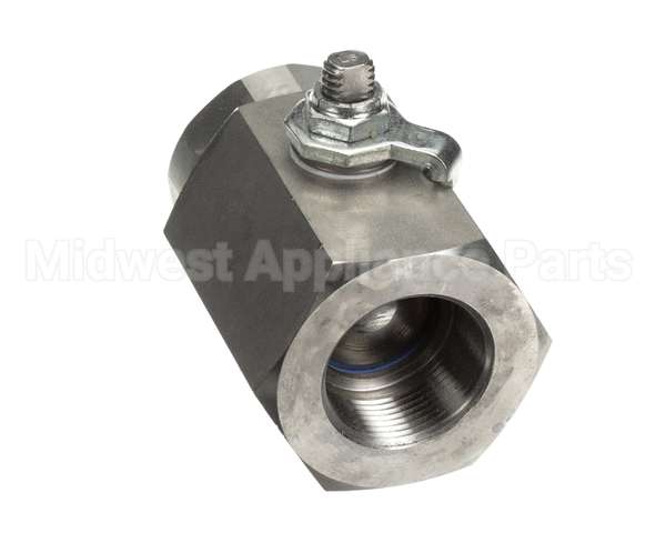 41227 Giles Valve, Ball,1-1/4, S/S, Drain, Eof-Bib