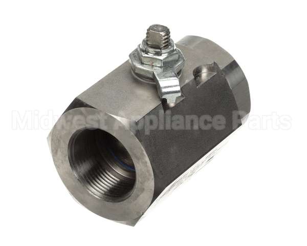 41227 Giles Valve, Ball,1-1/4, S/S, Drain, Eof-Bib