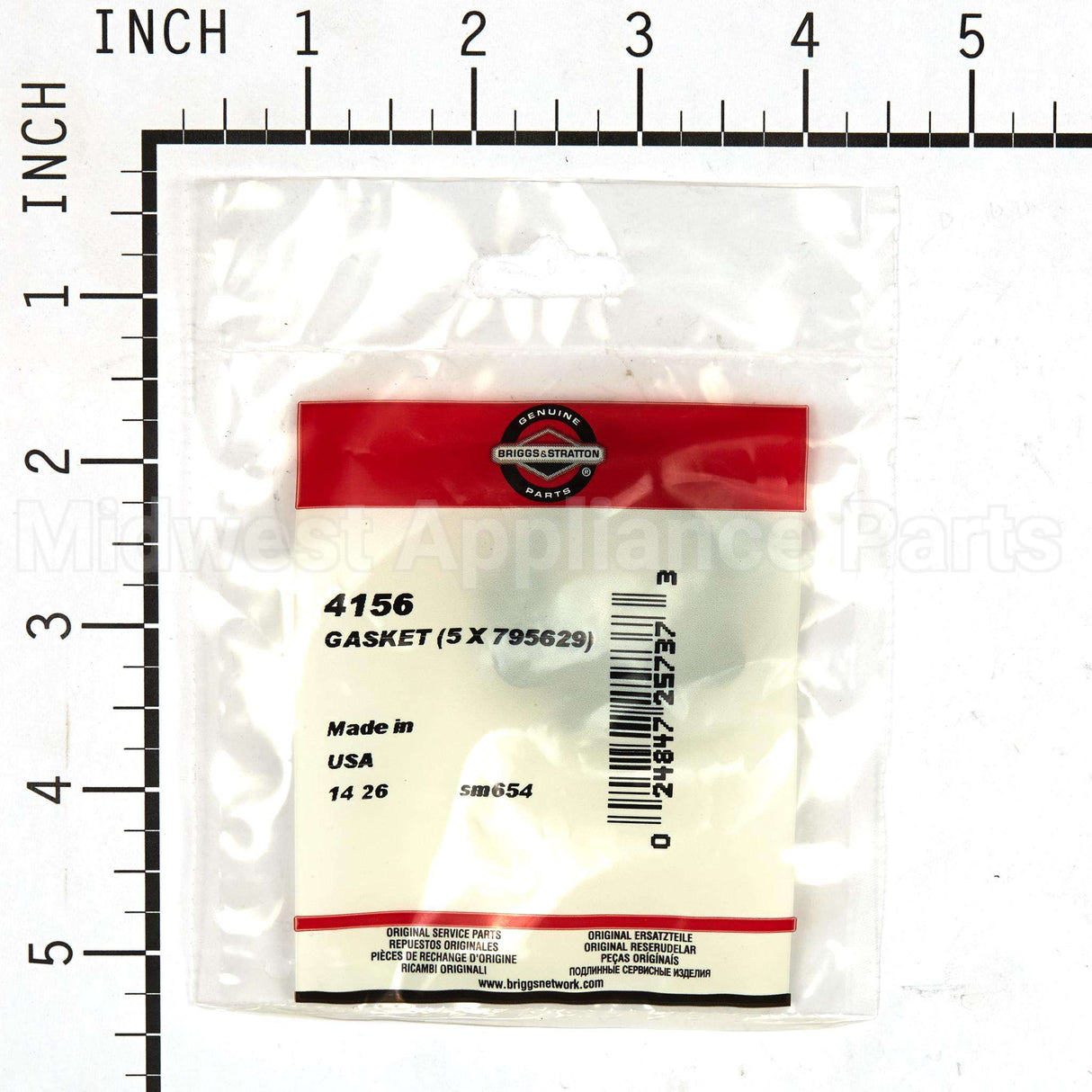 4156 Briggs & Stratton Gasket (5 X 795629)