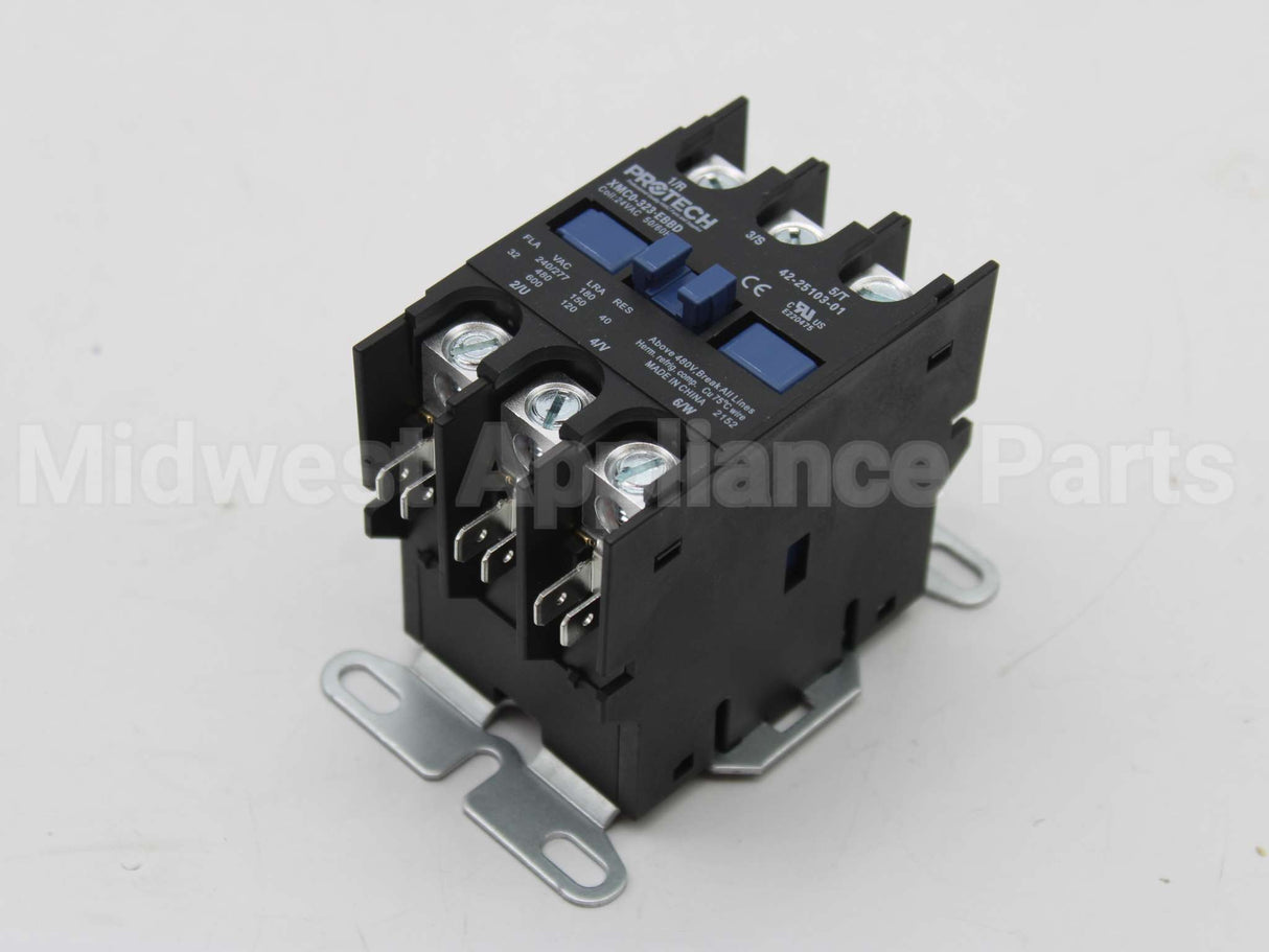 42-25103-01 Rheem-Ruud 24V 32A 3Pole Contactor