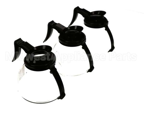 42402.7055 Bunn Decanter,Gl-Blk No Logo 3/Cs W/Rfid