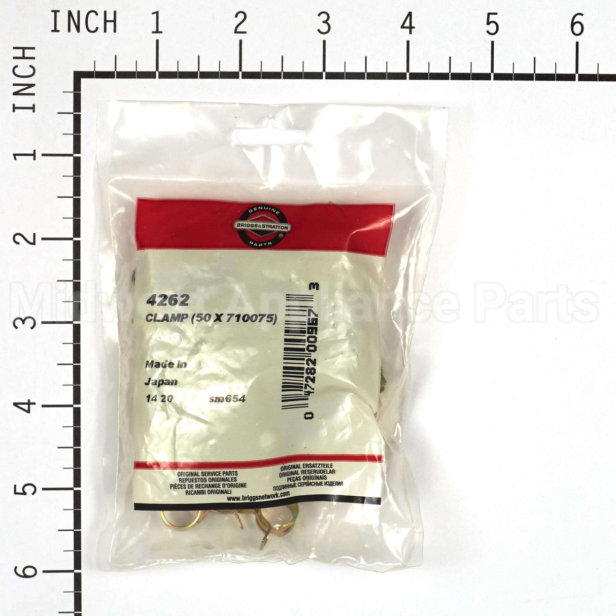 4262 Briggs & Stratton Clamp (50 X 710075)