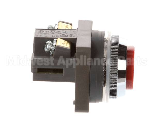 42MC-Y74 Biro Stp Btn, Red W/Ext Hd,Std Ring