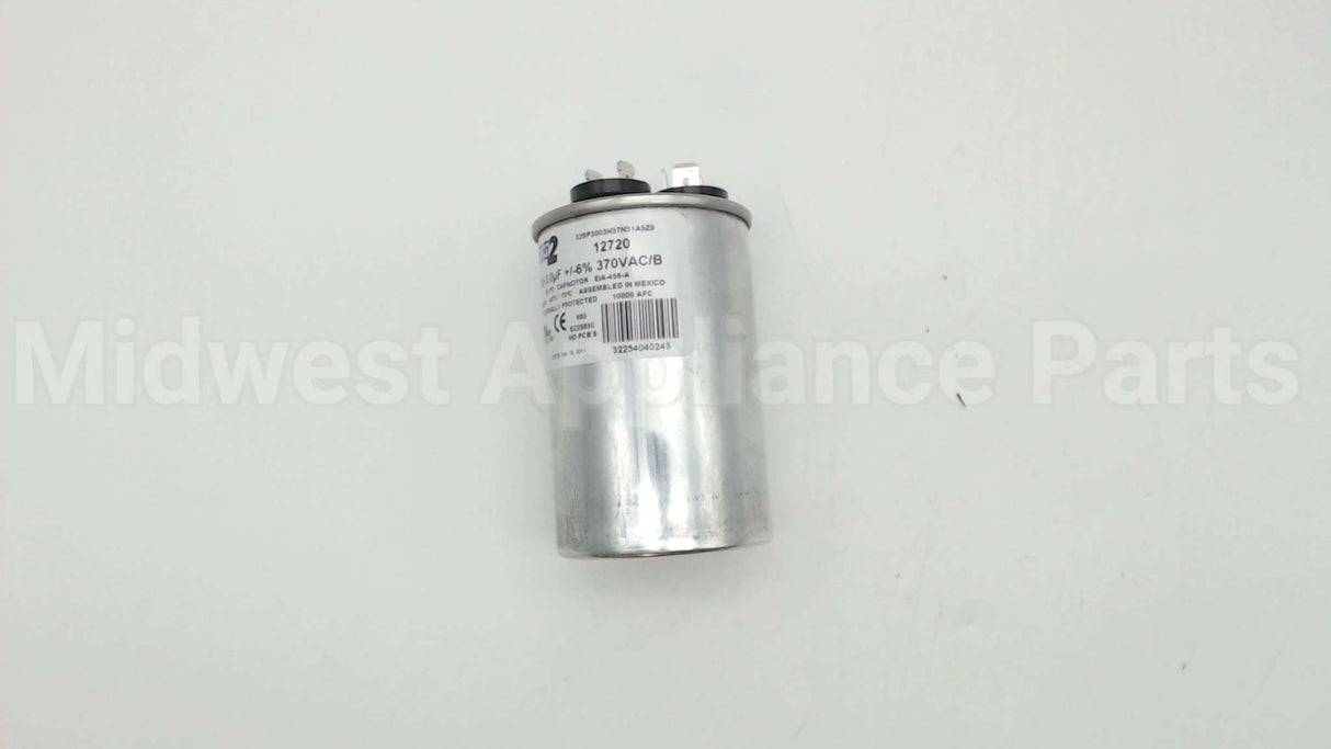 43-25133-02 Rheem-Ruud 30/3Mfd 370V Rnd Run Capacitor